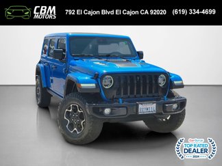 Used 2021 Jeep Wrangler Unlimited Rubicon 4xe w/ Steel Bumper Group image 1