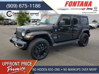 Certified 2022 Jeep Wrangler Unlimited Sahara w/ Safety Group image 1