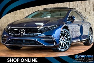 Used 2023 Mercedes-Benz EQS 580 4MATIC Sedan w/ Exclusive Trim Package image 1