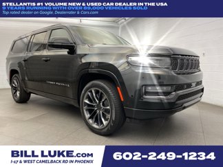New 2025 Jeep Grand Wagoneer L Series II Obsidian w/ Quick Order Packagew 28T image 1