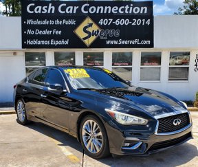 Used 2018 INFINITI Q50 Luxe w/ Essential Package (3.0T Luxe) image 1