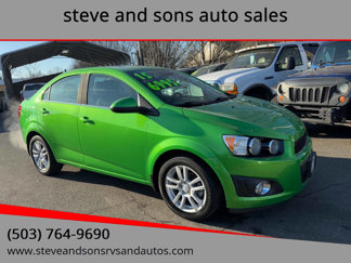 Used 2015 Chevrolet Sonic LT w/ Advanced Safety Package image 1