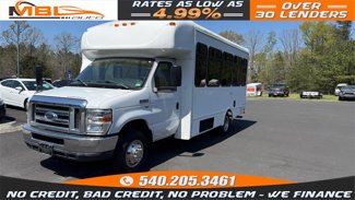 Used 2013 Ford E-350 and Econoline 350 Super Duty w/ Shuttle Bus Prep Pkg image 1