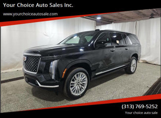 Used 2025 Cadillac Escalade ESV Premium Luxury image 1