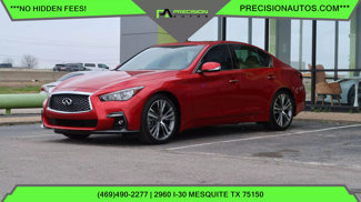 Used 2022 INFINITI Q50 Sensory image 1