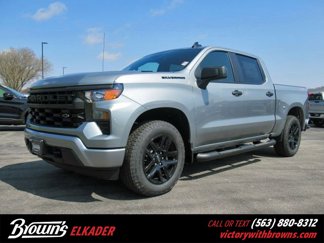 New 2025 Chevrolet Silverado 1500 Custom w/ Turbomax Blackout Package image 1