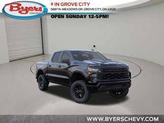 New 2025 Chevrolet Silverado 1500 Custom Trail Boss w/ Midnight Edition image 1