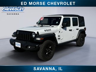 Used 2021 Jeep Wrangler Unlimited Sport image 1