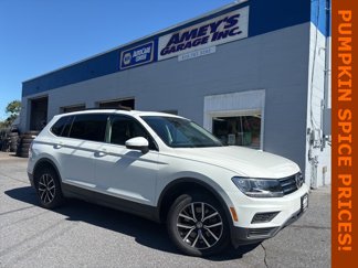 Used 2021 Volkswagen Tiguan SE w/ Panoramic Sunroof Package video 1