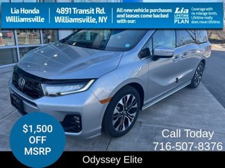 New 2025 Honda Odyssey Elite image 1