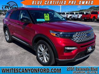 Certified 2022 Ford Explorer Limited w/ Equipment Group 301A image 1