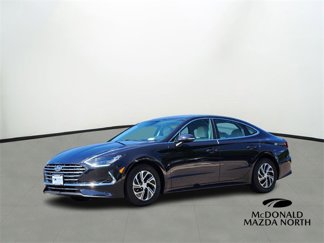 Used 2023 Hyundai Sonata Blue image 1