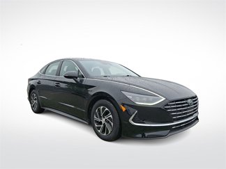 Used 2023 Hyundai Sonata Blue image 1