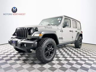 Used 2022 Jeep Wrangler Unlimited Sport image 1