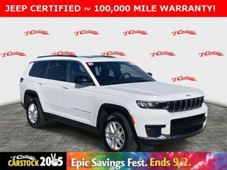 Certified 2024 Jeep Grand Cherokee L Laredo w/ Luxury Tech Group I image 1