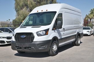 Used 2023 Ford Transit 350 148 High Roof DRW AWD w/ Load Area Protection Package image 1
