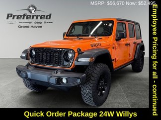 New 2025 Jeep Wrangler Willys image 1