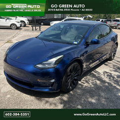 Used 2021 Tesla Model 3 Performance image 1