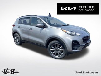Certified 2022 Kia Sportage Nightfall Edition w/ Nighfall AWD Premium Package image 1