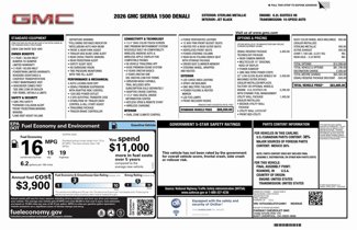 New 2026 GMC Sierra 1500 Denali w/ Denali Reserve Package image 1