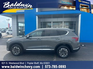 Used 2023 Hyundai Santa Fe Blue image 1