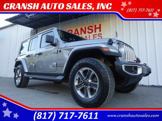 Used 2020 Jeep Wrangler Unlimited Sahara image 1