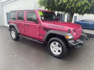Used 2022 Jeep Wrangler Unlimited Sport image 1