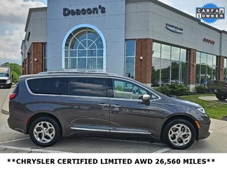 Certified 2021 Chrysler Pacifica Limited w/ Uconnect Theater Family Group image 1