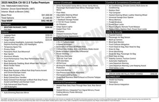 New 2025 MAZDA CX-50 AWD 2.5 Turbo w/ Weather Package image 1