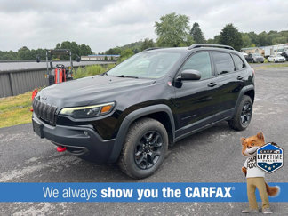 Used 2021 Jeep Cherokee Trailhawk w/ Sun, Sound & Nav Group image 1