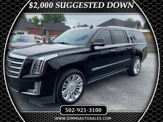 Used 2015 Cadillac Escalade ESV Platinum image 1