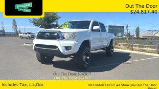 Used 2013 Toyota Tacoma 4x4 Double Cab image 1