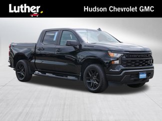 Certified 2024 Chevrolet Silverado 1500 Custom w/ Turbomax Blackout Package image 1