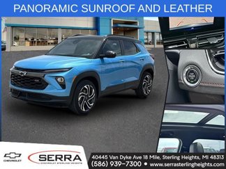 Certified 2025 Chevrolet TrailBlazer RS w/ Convenience Package image 1