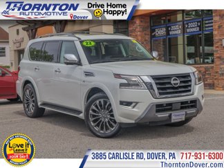Used 2022 Nissan Armada Platinum w/ Captain's Chairs Package image 1