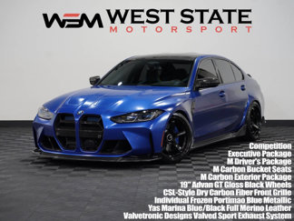 Used 2021 BMW M3 Competition w/ M Carbon Exterior Package image 1