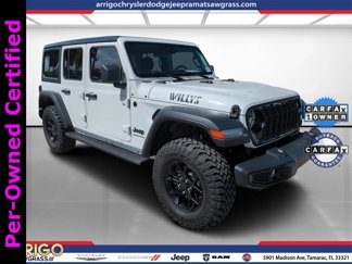 Certified 2024 Jeep Wrangler Willys image 1