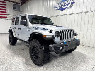 Used 2022 Jeep Wrangler Unlimited Rubicon 4xe w/ Cold Weather Group image 1