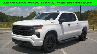 Used 2024 Chevrolet Silverado 1500 Custom w/ Turbomax Blackout Package image 1