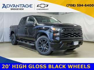 New 2026 Chevrolet Silverado 1500 Custom w/ Turbomax Blackout Package image 1