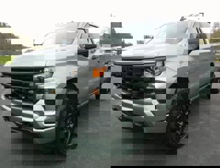 New 2025 Chevrolet Silverado 1500 Custom w/ Turbomax Blackout Package image 1