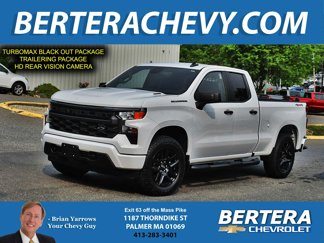 Used 2025 Chevrolet Silverado 1500 Custom w/ Turbomax Blackout Package image 1
