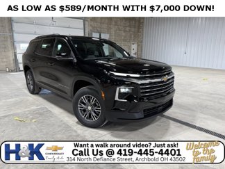 New 2026 Chevrolet Traverse LT image 1