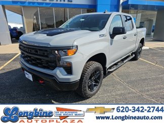 New 2025 Chevrolet Silverado 1500 Custom Trail Boss w/ LPO, Dark Essentials Package image 1