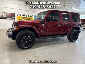 Used 2021 Jeep Wrangler Unlimited Sahara w/ Cold Weather Group image 1