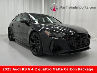 Used 2025 Audi RS 6 performance w/ Matte Carbon Package image 1