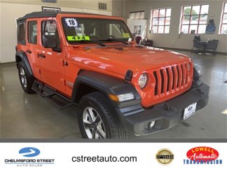 Used 2018 Jeep Wrangler Unlimited Sport image 1