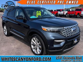 Certified 2022 Ford Explorer Platinum w/ Technology Package image 1