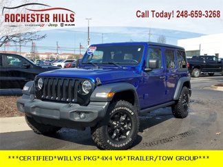 Certified 2020 Jeep Wrangler Unlimited Sport image 1