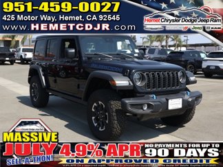 New 2025 Jeep Wrangler Unlimited Rubicon 4xe w/ Technology Group image 1